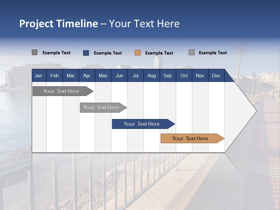 Pillow Mattress Nightstand PowerPoint Template