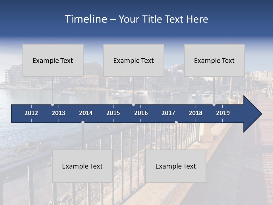 Pillow Mattress Nightstand PowerPoint Template