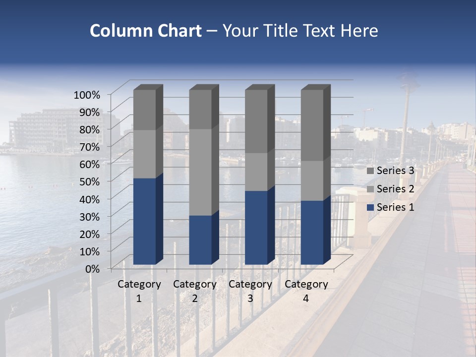 Pillow Mattress Nightstand PowerPoint Template