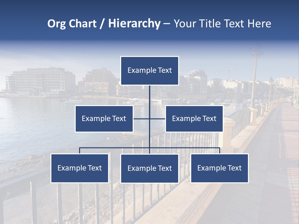 Pillow Mattress Nightstand PowerPoint Template