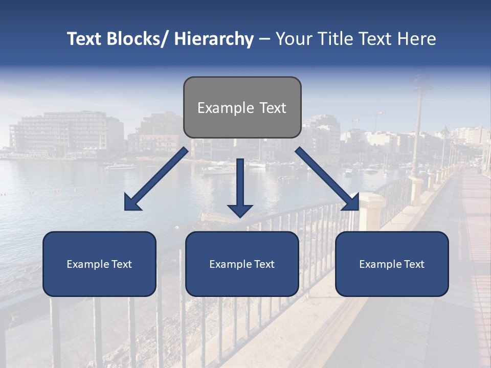 Pillow Mattress Nightstand PowerPoint Template