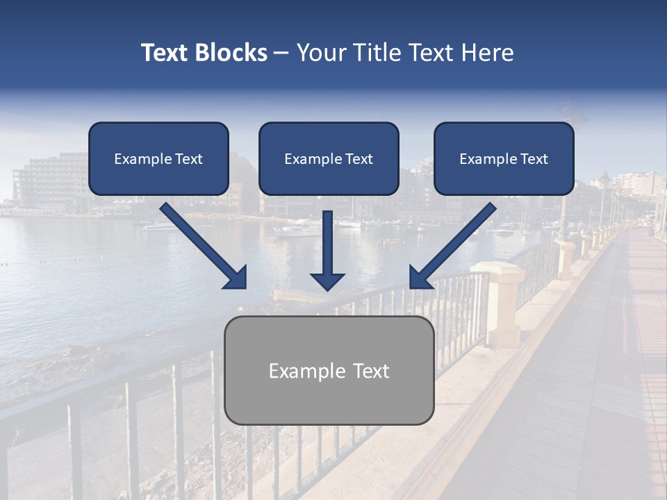 Pillow Mattress Nightstand PowerPoint Template