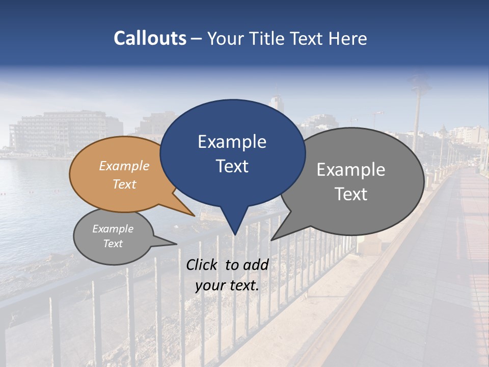 Pillow Mattress Nightstand PowerPoint Template