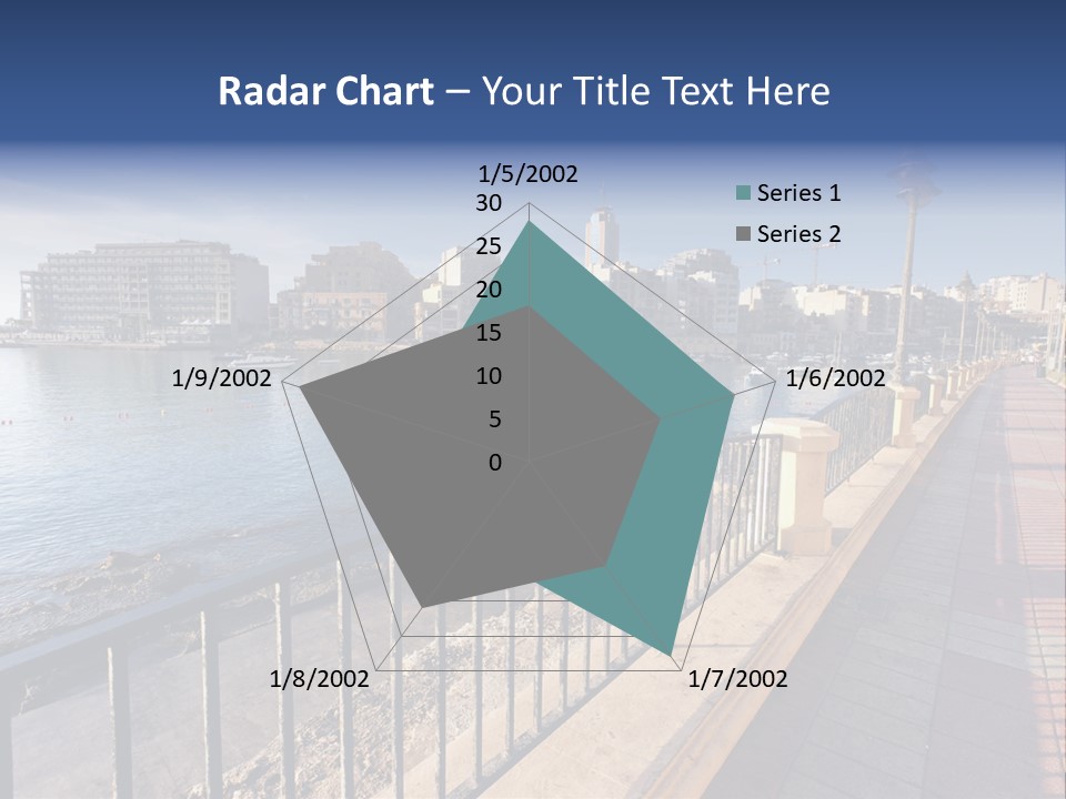 Pillow Mattress Nightstand PowerPoint Template