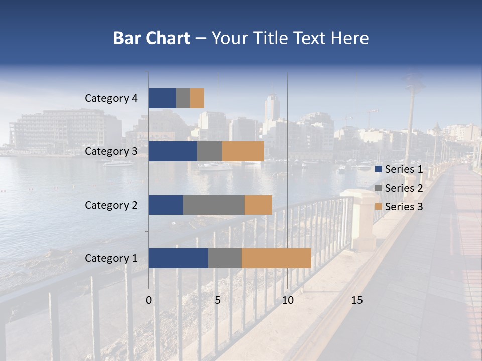Pillow Mattress Nightstand PowerPoint Template