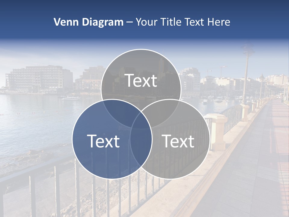 Pillow Mattress Nightstand PowerPoint Template