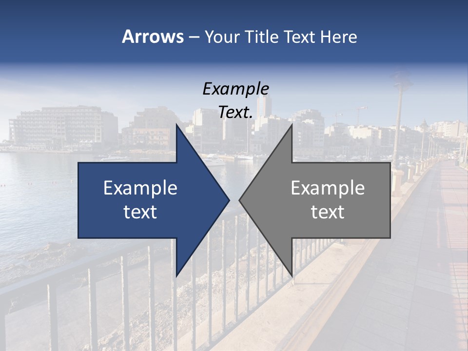 Pillow Mattress Nightstand PowerPoint Template