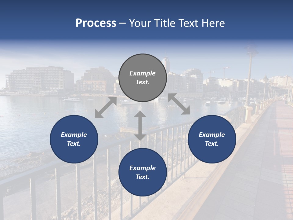 Pillow Mattress Nightstand PowerPoint Template