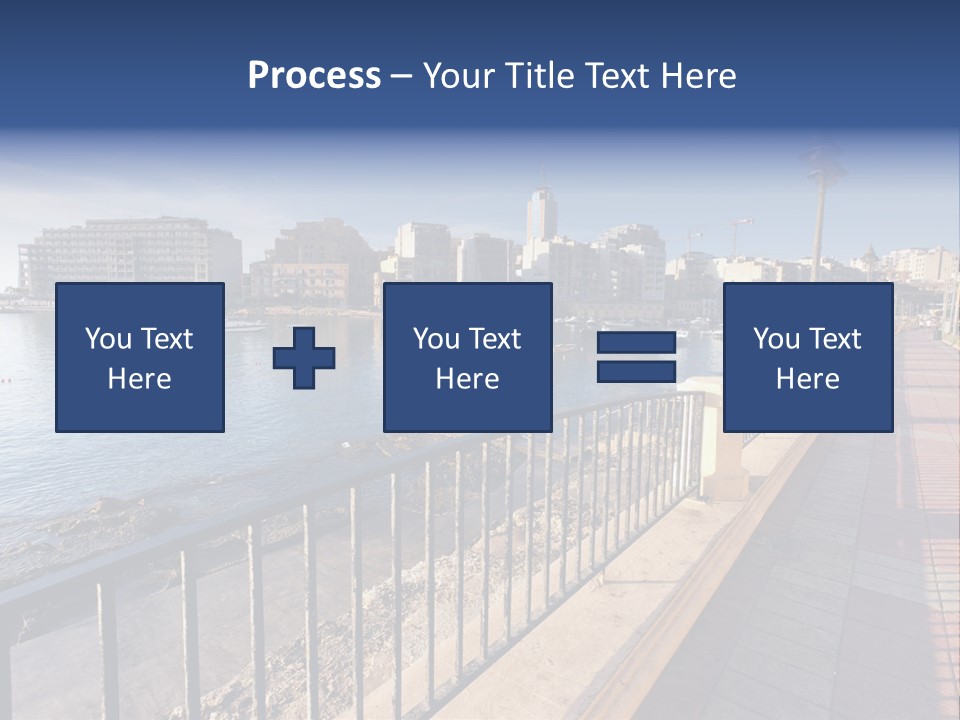 Pillow Mattress Nightstand PowerPoint Template