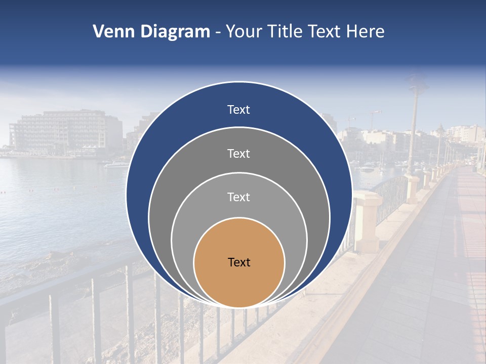 Pillow Mattress Nightstand PowerPoint Template