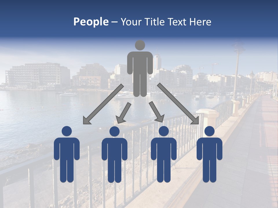 Pillow Mattress Nightstand PowerPoint Template