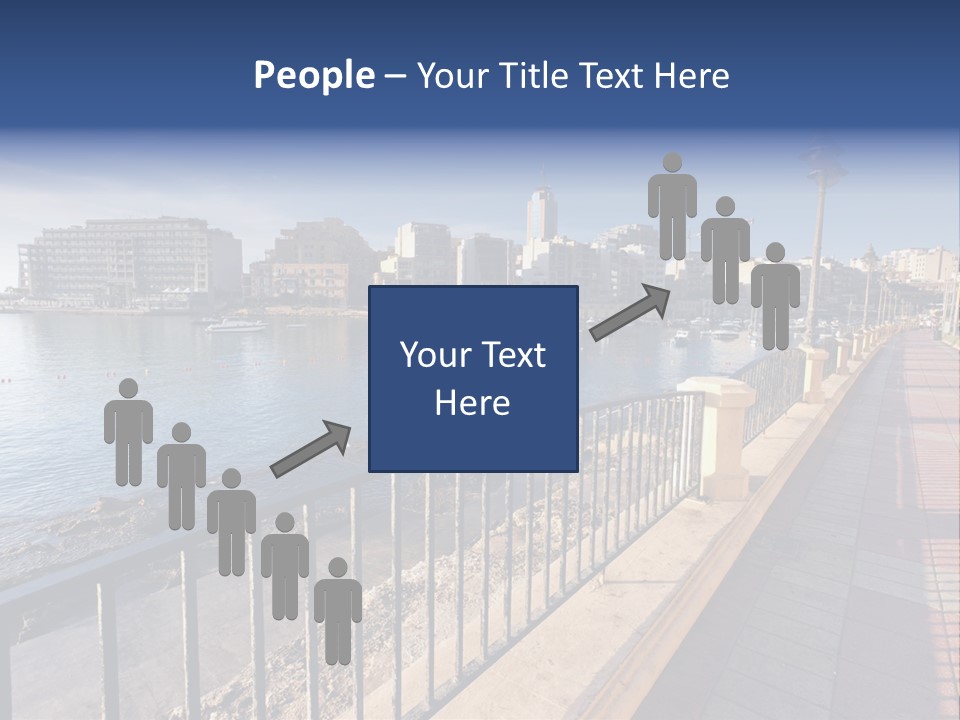 Pillow Mattress Nightstand PowerPoint Template