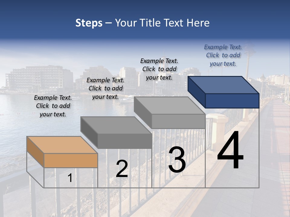 Pillow Mattress Nightstand PowerPoint Template