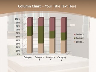 Pillow Mattress Nightstand PowerPoint Template