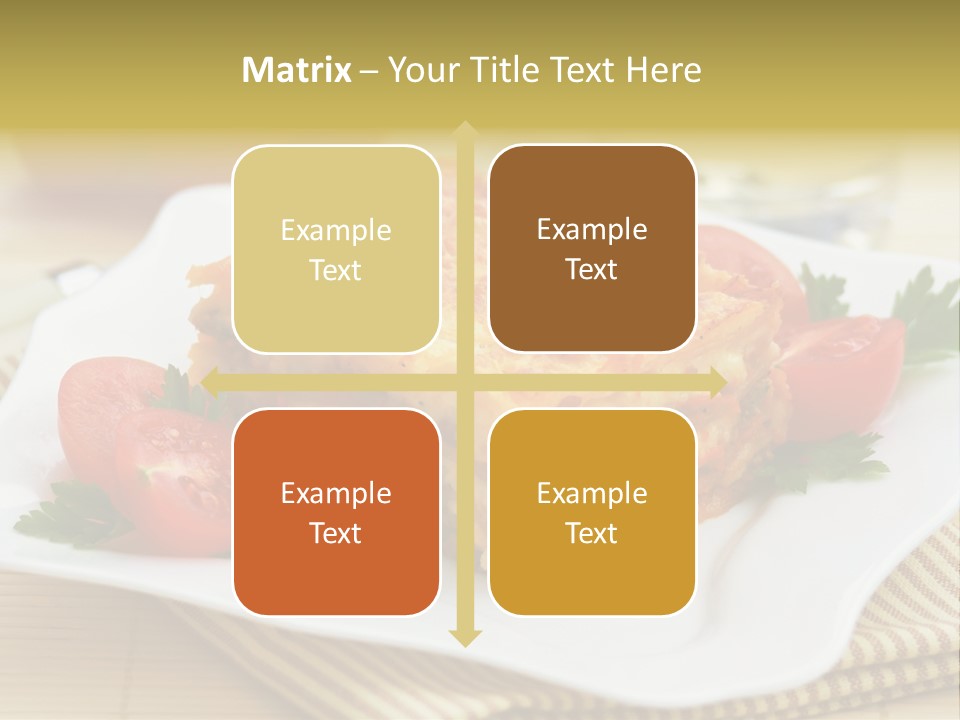 Pasta Food Recipes PowerPoint Template