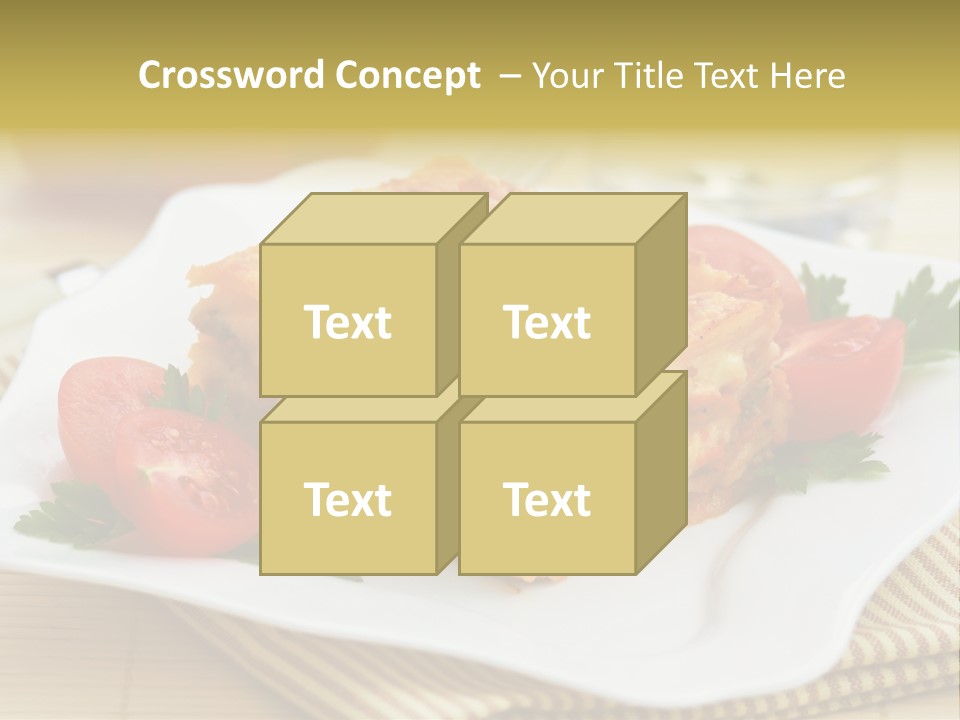 Pasta Food Recipes PowerPoint Template