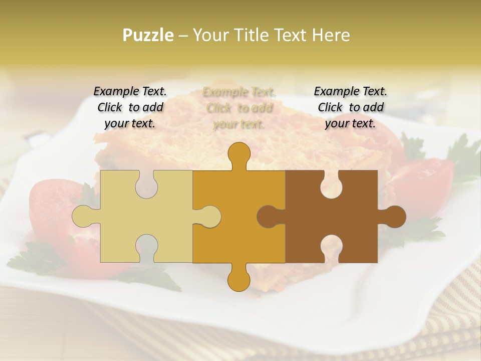 Pasta Food Recipes PowerPoint Template