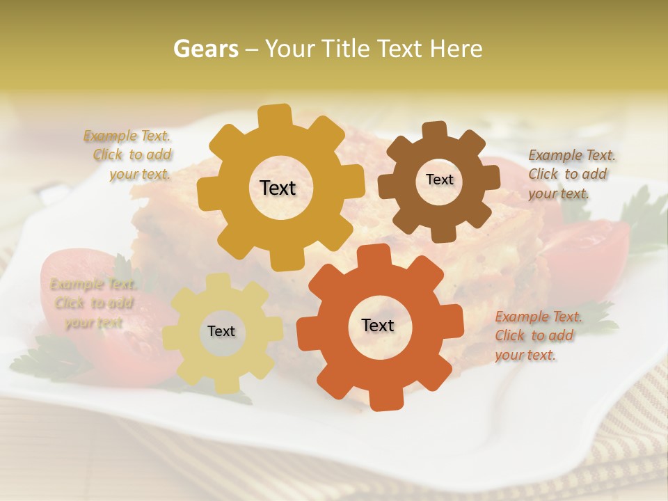 Pasta Food Recipes PowerPoint Template