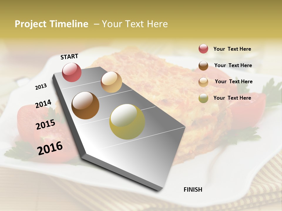 Pasta Food Recipes PowerPoint Template
