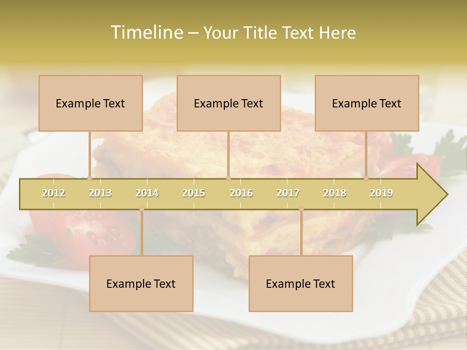 Pasta Food Recipes PowerPoint Template