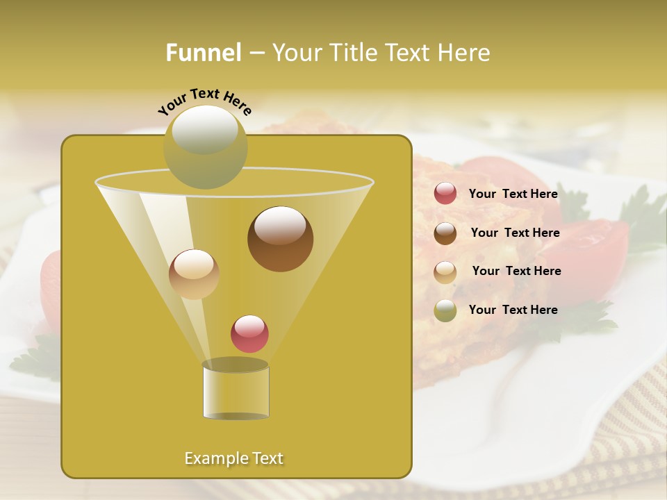 Pasta Food Recipes PowerPoint Template