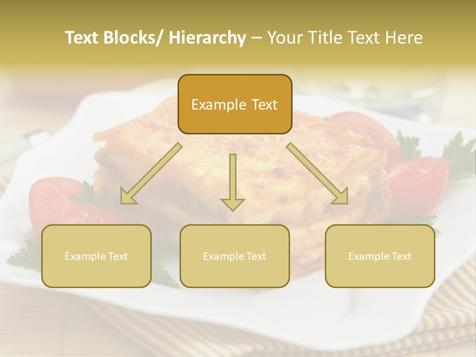 Pasta Food Recipes PowerPoint Template