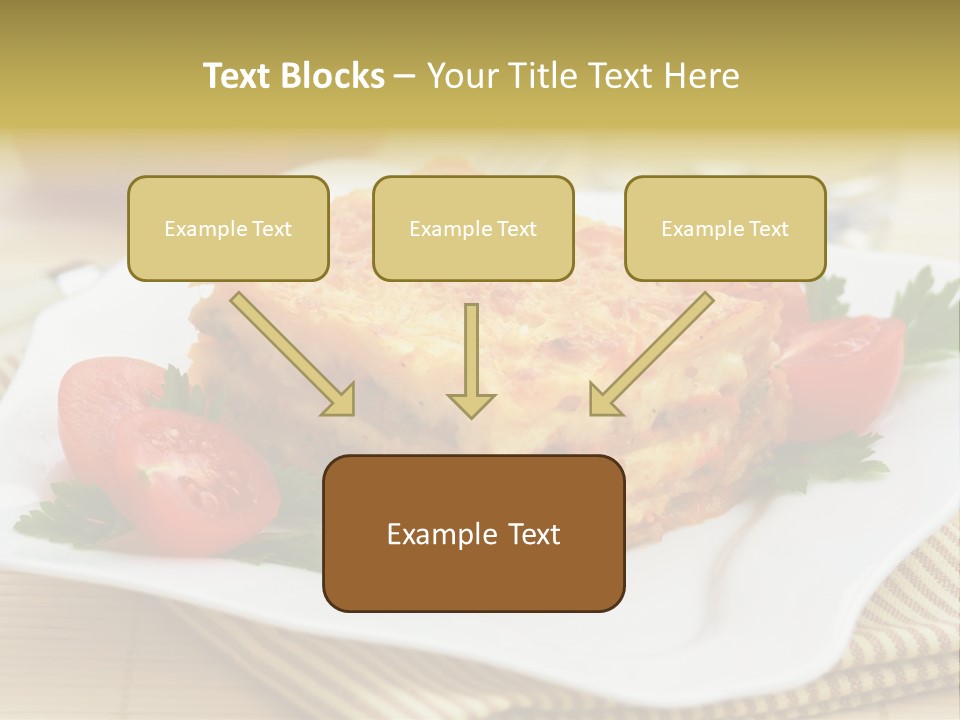 Pasta Food Recipes PowerPoint Template