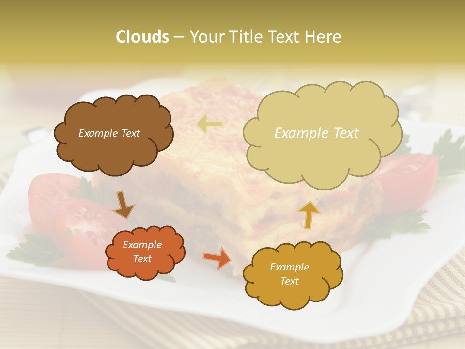 Pasta Food Recipes PowerPoint Template