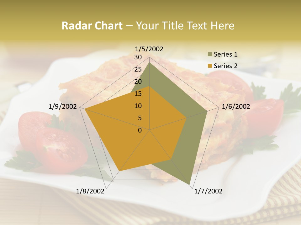 Pasta Food Recipes PowerPoint Template