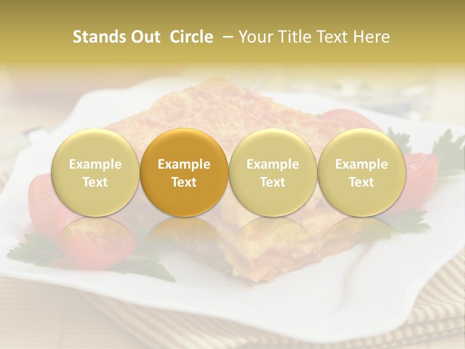 Pasta Food Recipes PowerPoint Template