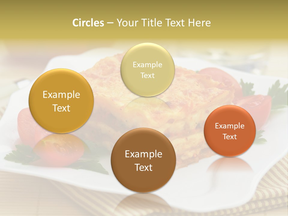 Pasta Food Recipes PowerPoint Template