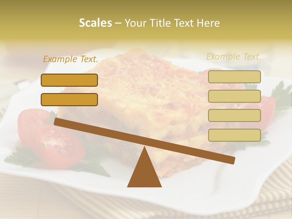 Pasta Food Recipes PowerPoint Template