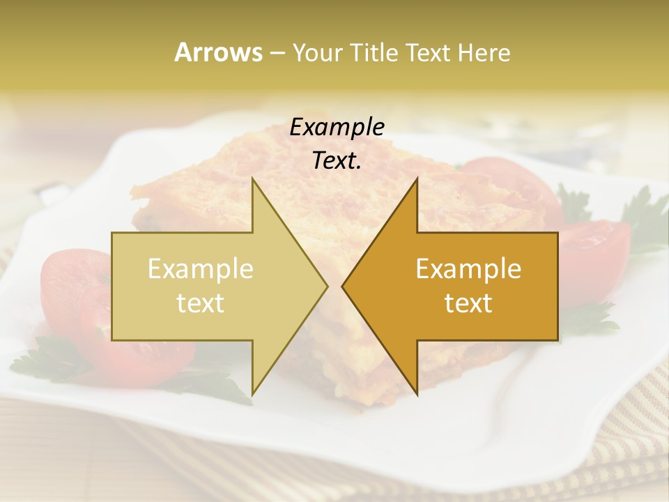 Pasta Food Recipes PowerPoint Template