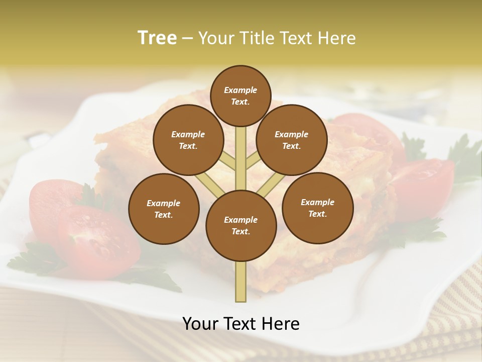 Pasta Food Recipes PowerPoint Template