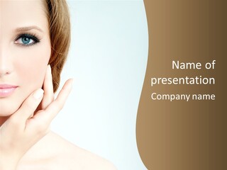 Skin Blue Indoors PowerPoint Template