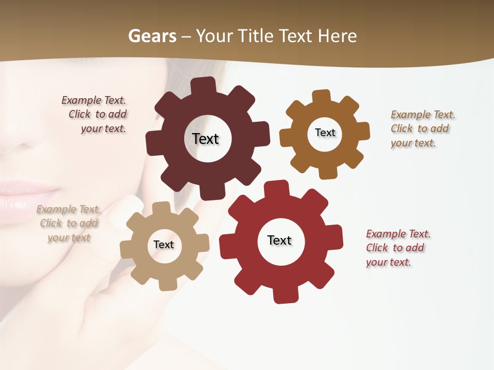 Skin Blue Indoors PowerPoint Template