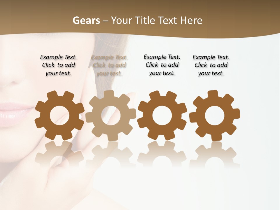 Skin Blue Indoors PowerPoint Template