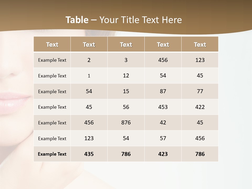 Skin Blue Indoors PowerPoint Template