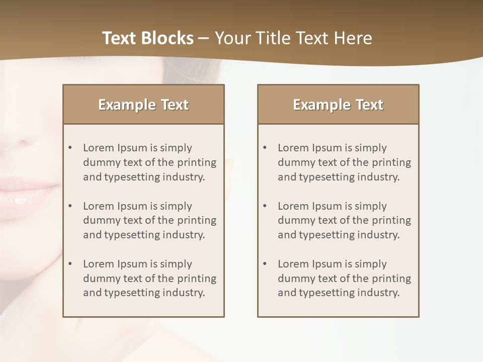 Skin Blue Indoors PowerPoint Template