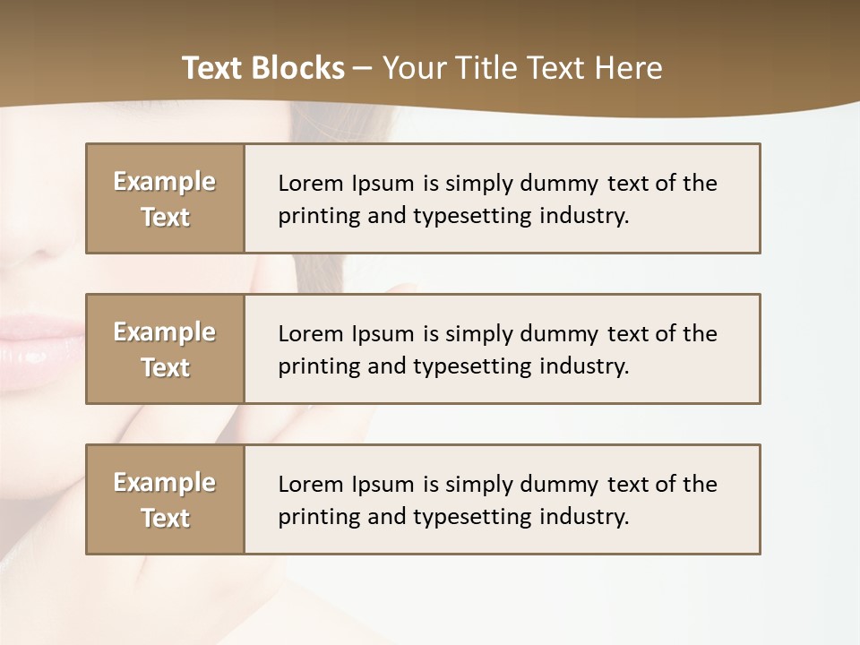 Skin Blue Indoors PowerPoint Template