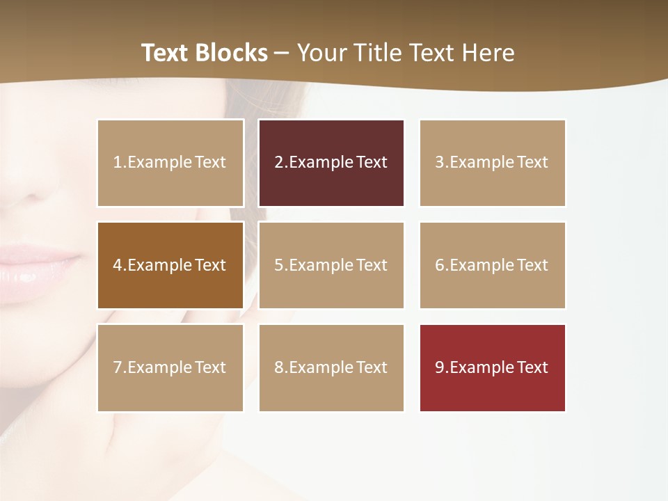 Skin Blue Indoors PowerPoint Template