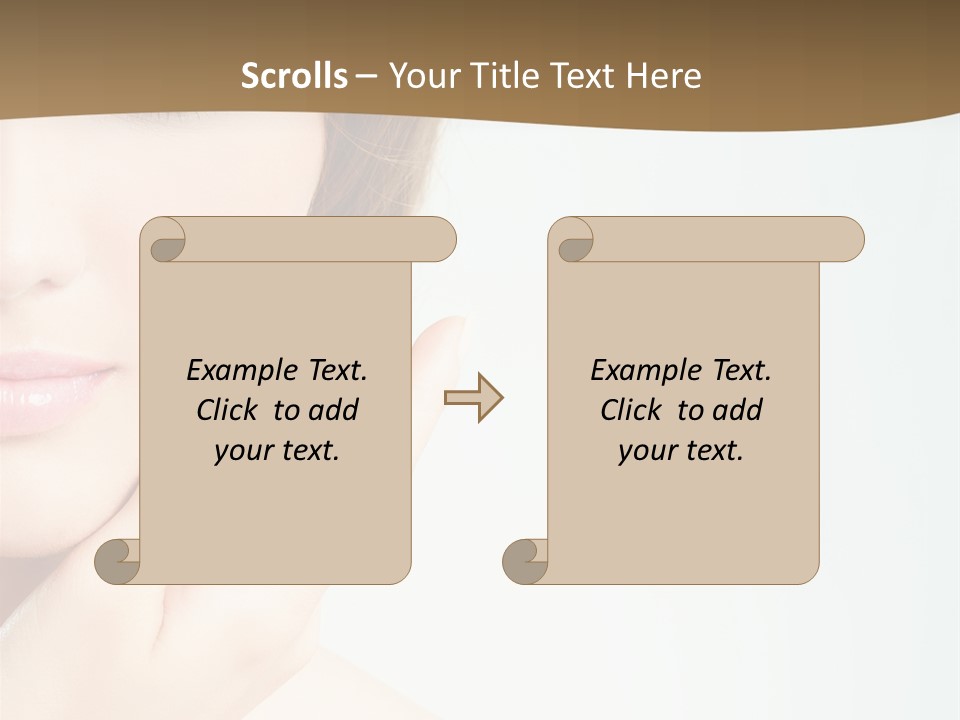 Skin Blue Indoors PowerPoint Template