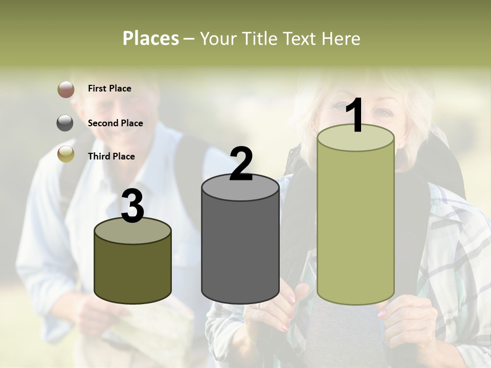 Summer Senior Women Years PowerPoint Template