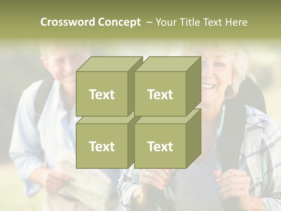 Summer Senior Women Years PowerPoint Template