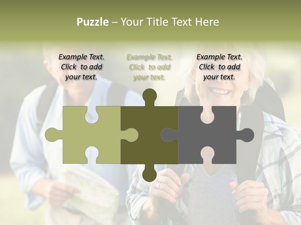 Summer Senior Women Years PowerPoint Template