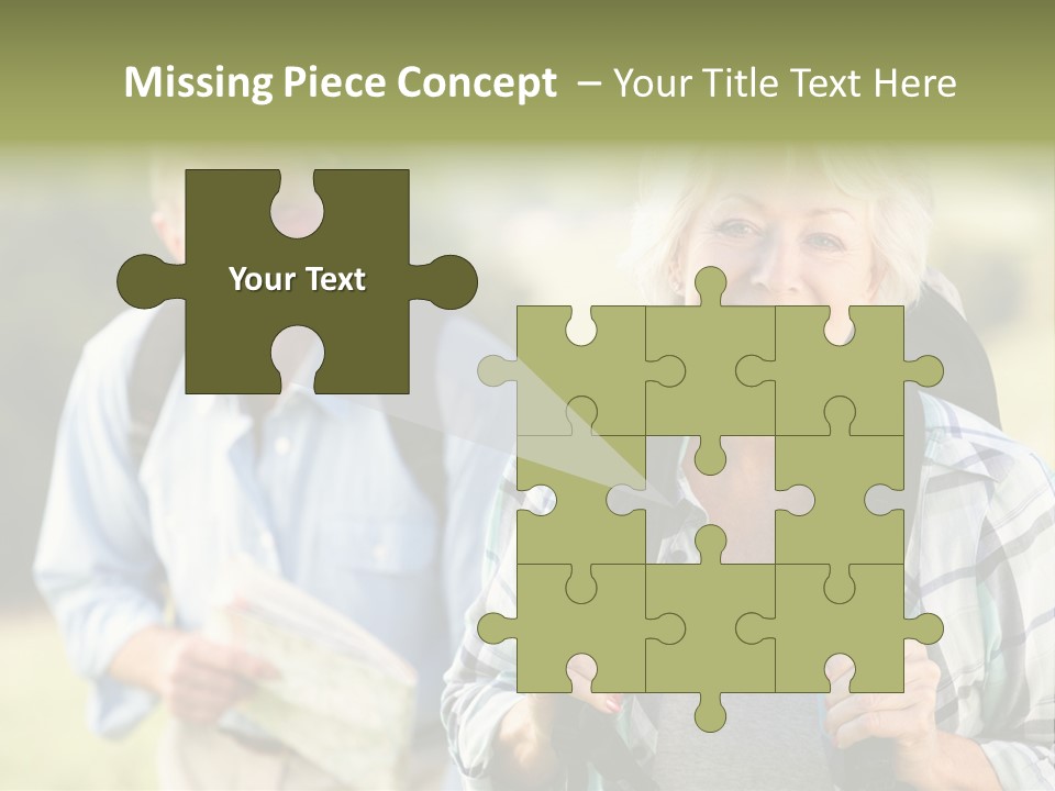 Summer Senior Women Years PowerPoint Template