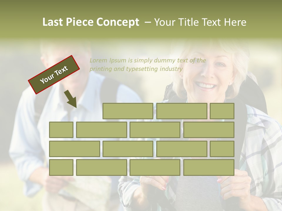 Summer Senior Women Years PowerPoint Template