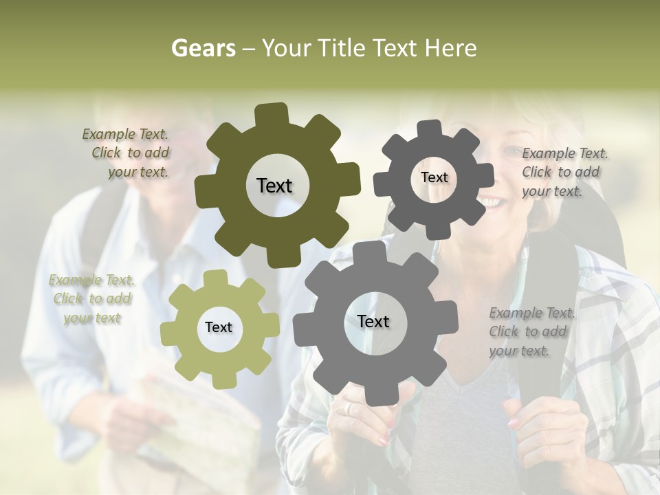 Summer Senior Women Years PowerPoint Template