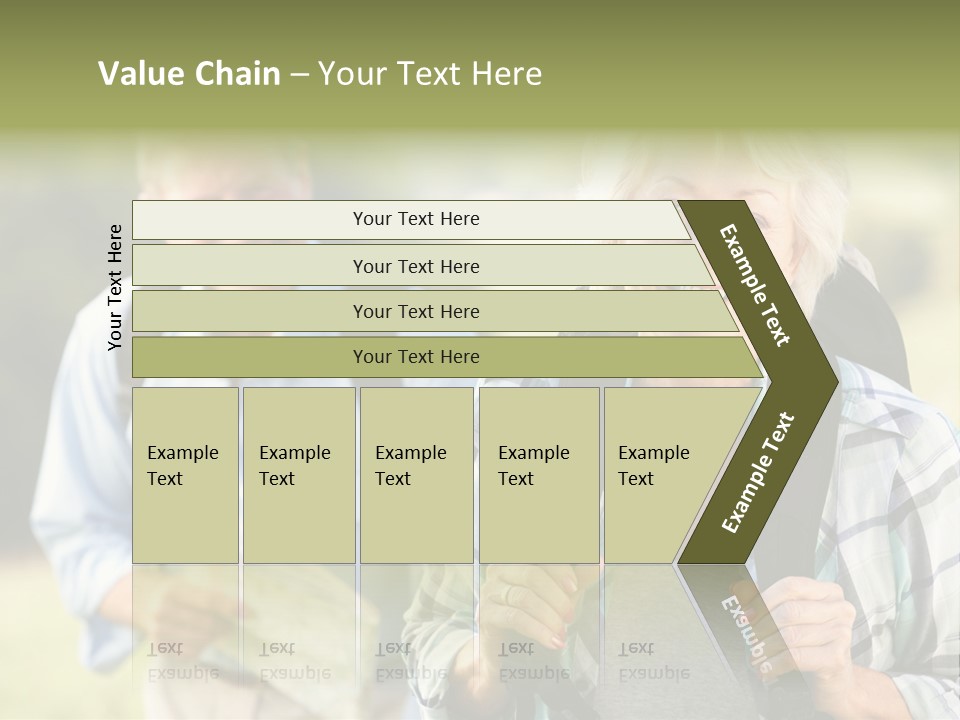 Summer Senior Women Years PowerPoint Template