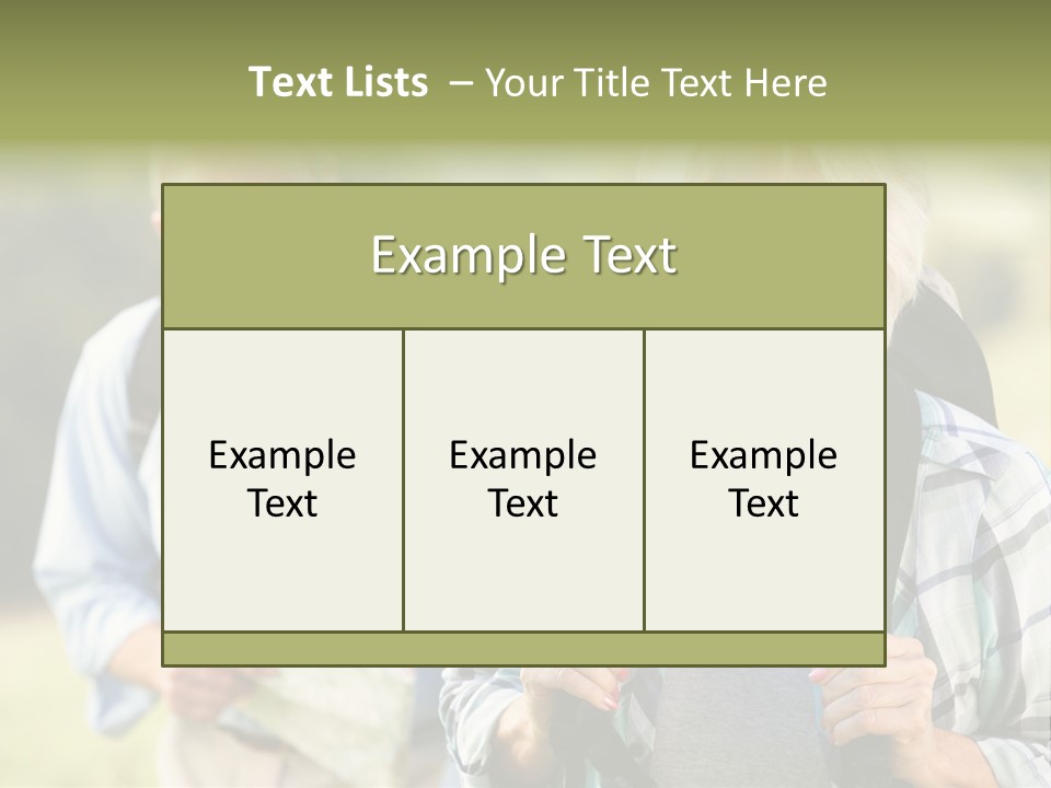 Summer Senior Women Years PowerPoint Template